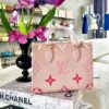 Louis Vuitton OnTheGo MM Tote Bag Pink 1