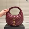 Saint Laurent YSL Quilted Mini Monogram Hobo Bag